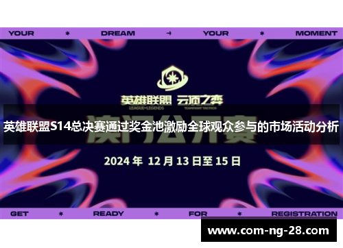 英雄联盟S14总决赛通过奖金池激励全球观众参与的市场活动分析